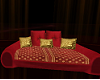 Red and Gold Harem couch