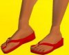 Flip Flops Red