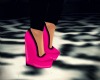 *Pink+Black Wedges*