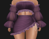 Purple Sweetheart Dress