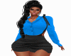 ^F^Blue&Black Outfits