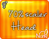 [Nish] 70% Head Scaler