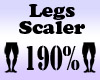 190 %  LEGS  SCALER