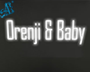 Æ* Orenji & Baby Sign