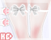 Ko ll Socks RibonWhiteRL
