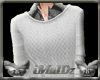 !M White Sweater