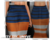 T by S, O Striped Skirt.