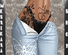 Butterfly Blue Cargo Tat
