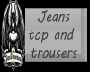 top and jeans white