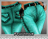 [F] H/wTurquoiseDenim