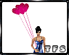 Heart Balloons  /Pink