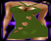 RH Green heart dress