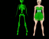 Toxic Dancing Skeleton