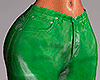 GREEN LEATHER PANTS