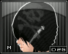 [DZG] Black-Skull+cap