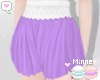 ♡ Pleated shorts - Pur
