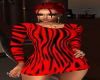 BL Red Tiger Dress