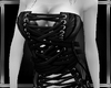 black lac' corset
