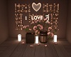 3D. "I LOVE YOU "
