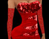 MR Perf Elegant Gown Red