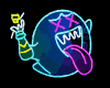 Neon Crazy Ghost !