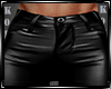 Steel Black Leather Pant