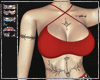 Red Tattoo Top