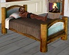 RUSTIC TWIN BED