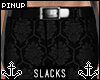 ⚓ | Bold Black Slacks