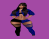 blue n Black Sexy Fit