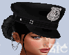 Police Hat Black Trigger