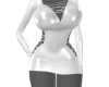 4/9 Dress L white
