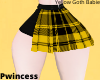 Yellow Goth Babie Skirt