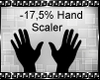 Hand Scaler -17,5% Deriv
