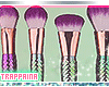 👯  Mermaid Brushes