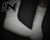 {!N} White Socks