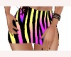 Zebra Neon Skirt