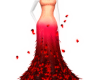 Red Feather Gown