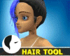 HairTool Front R 3 Blue