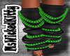 Green Chain Blk Warmers
