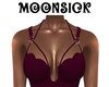 Burgundy Corset