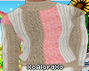 (A) Wool Colored Sweater