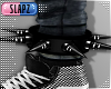 !!S R Ankle Spike Black