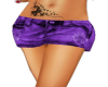 Purple Jean Skirt