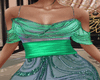 Eva Elegant Gown PEACOCK