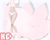Ko ll Kitsune Tails Pink