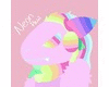 rainbow pride furry room