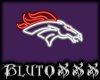 !B! Mini Broncos Sticker