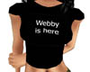 webby t shirt