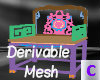 Derivable Chair Mesh